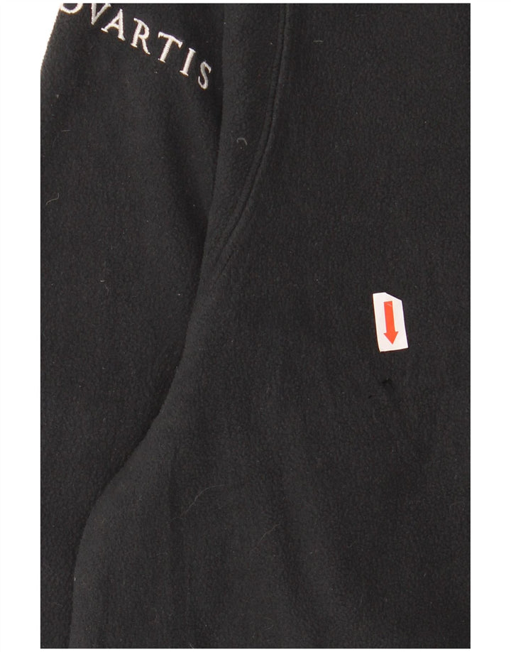 Under Armour Womens Zip Neck Fleece Jumper UK 14 Medium Grey Polyester