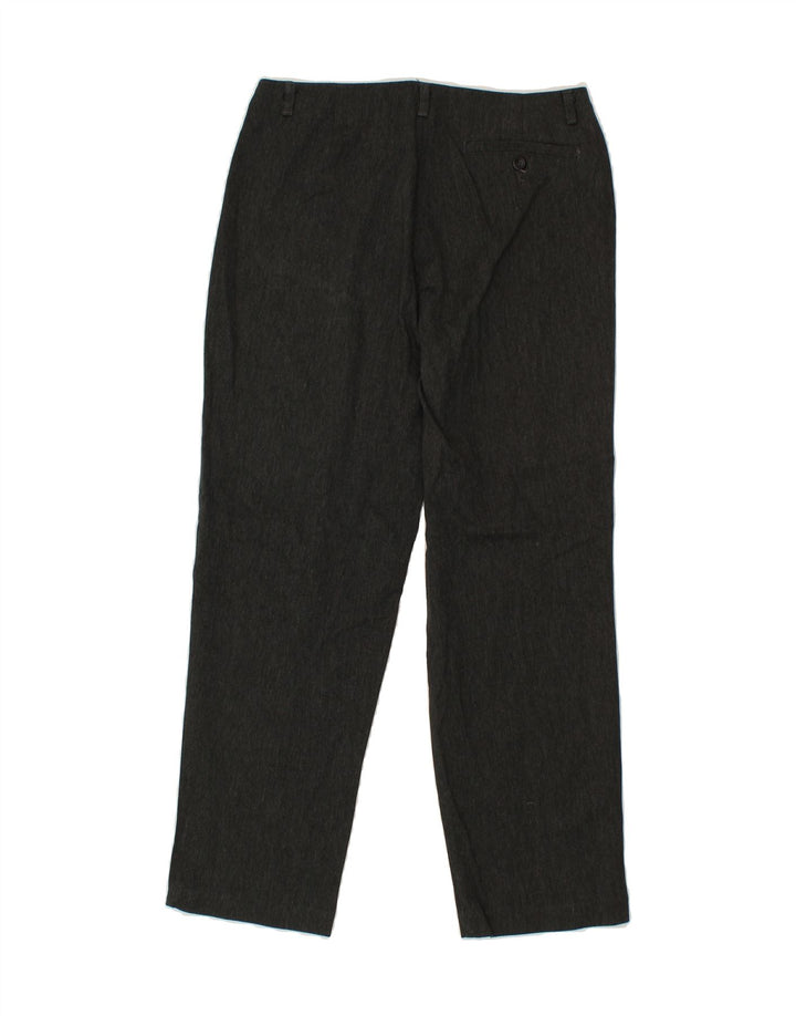 DOCKERS Womens Straight Suit Trousers US 6 Medium W28 L29  Grey Cotton Vintage Dockers and Second-Hand Dockers from Messina Hembry 