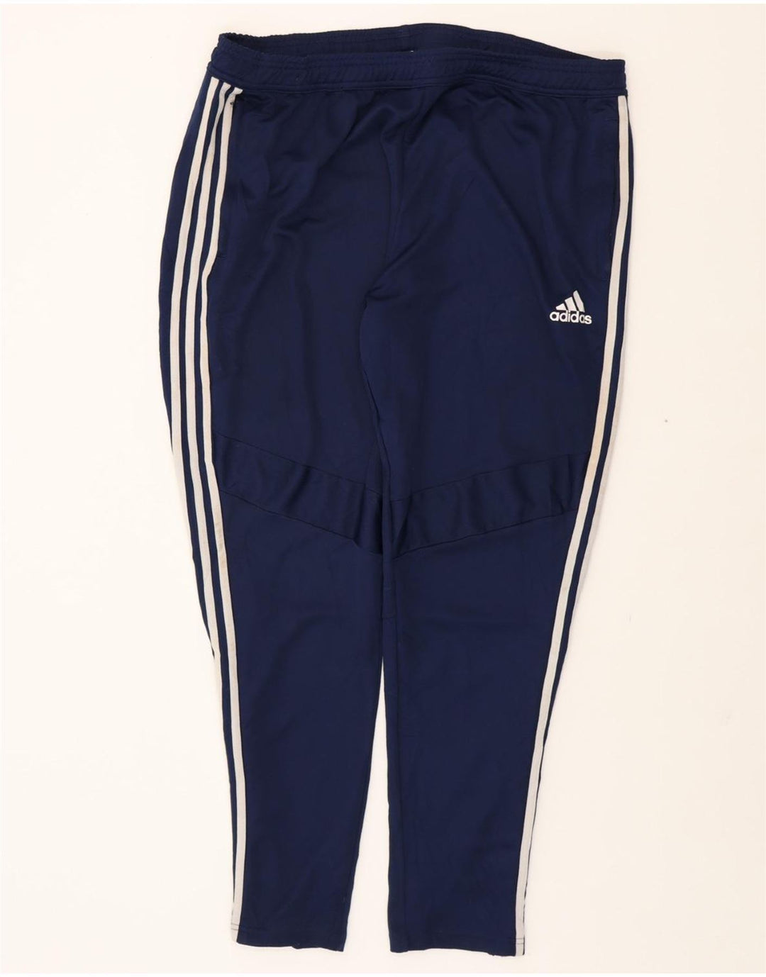 ADIDAS Womens Tracksuit Trousers UK 20 2XL  Navy Blue Polyester Vintage Adidas and Second-Hand Adidas from Messina Hembry 