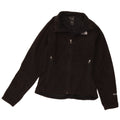 The North Face Womens Fleece Jacket UK 12 Medium Black Polyester