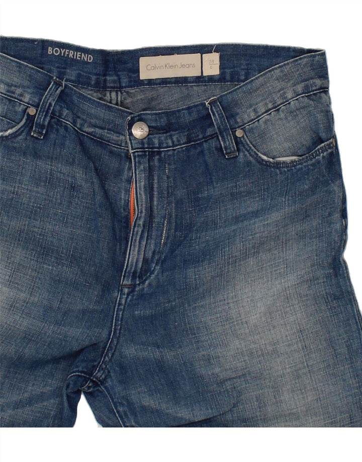 CALVIN KLEIN Womens Boyfriend Slim Jeans W28 L27 Blue Vintage Calvin Klein and Second-Hand Calvin Klein from Messina Hembry 