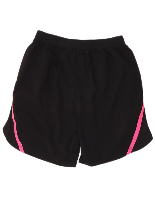 Under Armour Womens Sport Shorts UK 12 Medium Black Polyester Sports