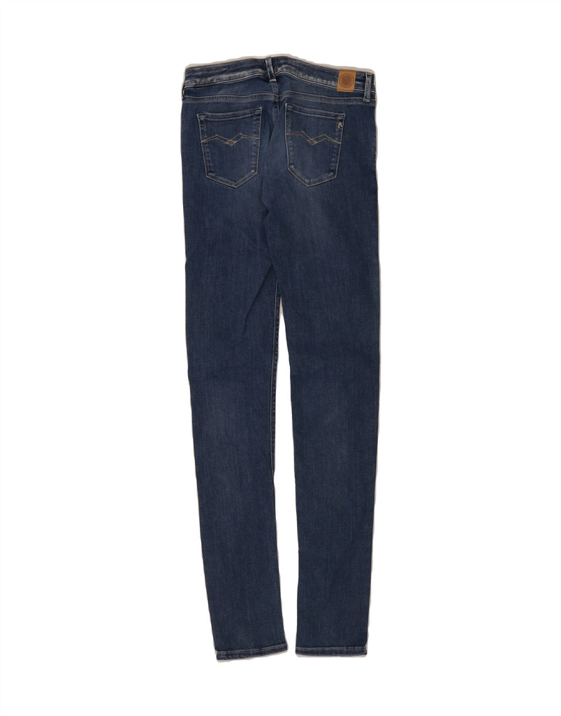 REPLAY Girls Gemy Skinny Jeans 15-16 Years W28 L32 Blue Cotton Vintage Replay and Second-Hand Replay from Messina Hembry 