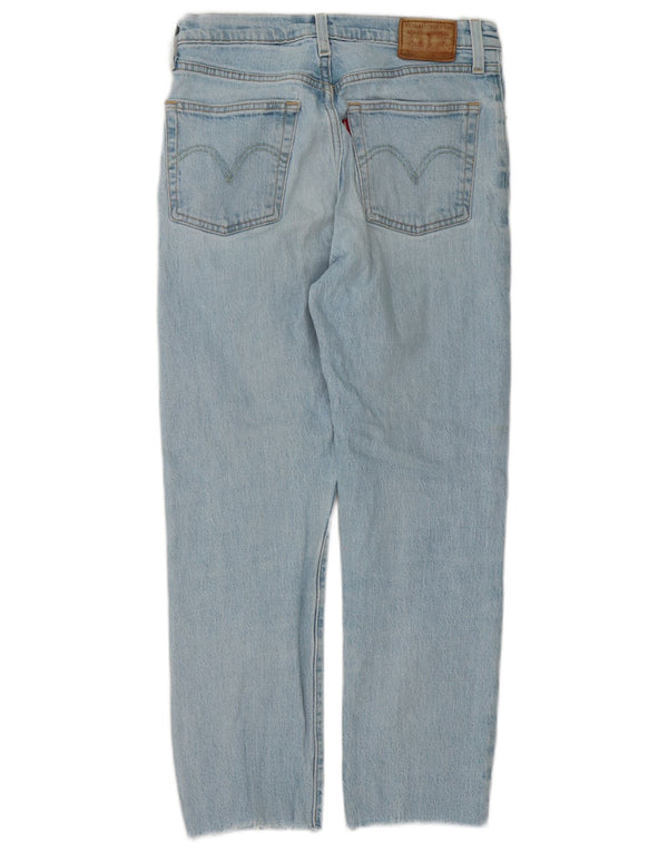 Levi's Womens Straight Jeans W27 L26 Blue Cotton