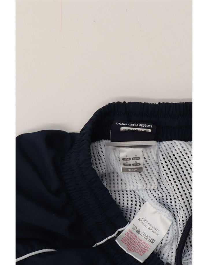 Umbro Mens Tracksuit Trousers Joggers Small Navy Blue Polyester