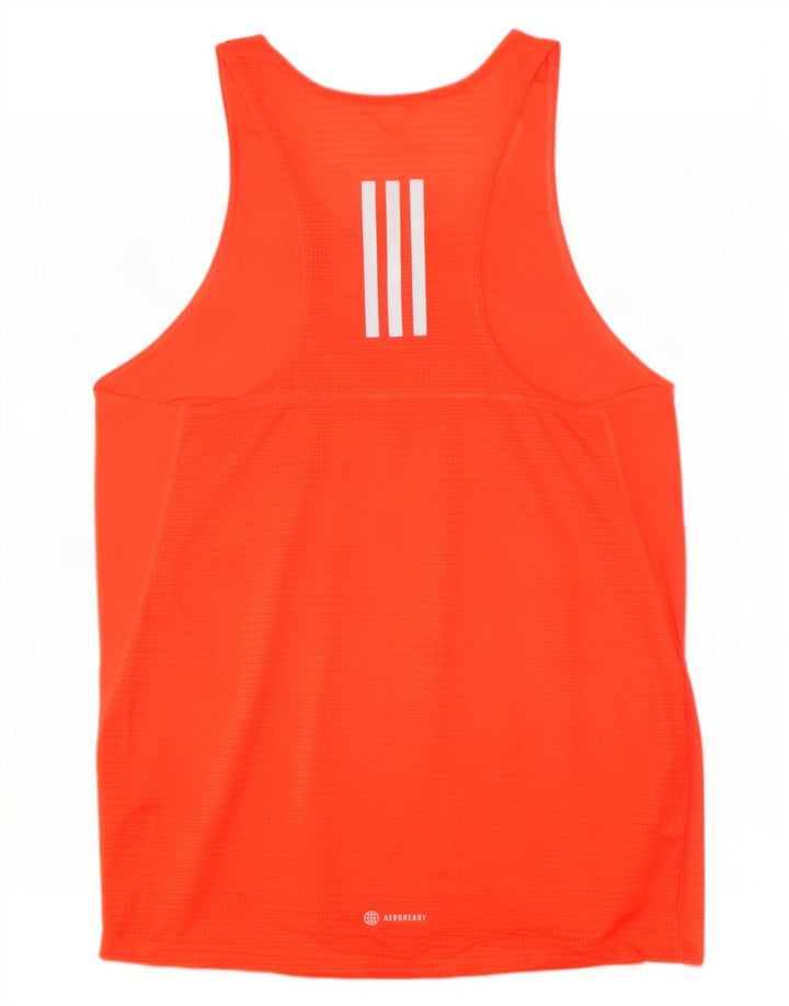 Adidas Mens Aeroready Slim Fit Vest Top Small Red