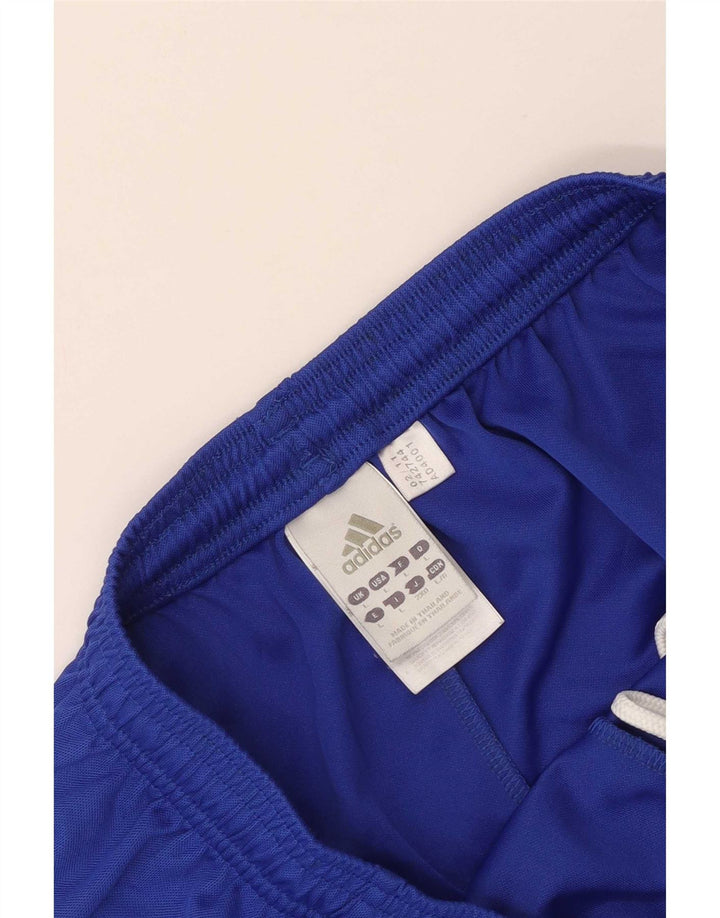 Adidas Mens Climalite Sport Shorts Large Blue Polyester