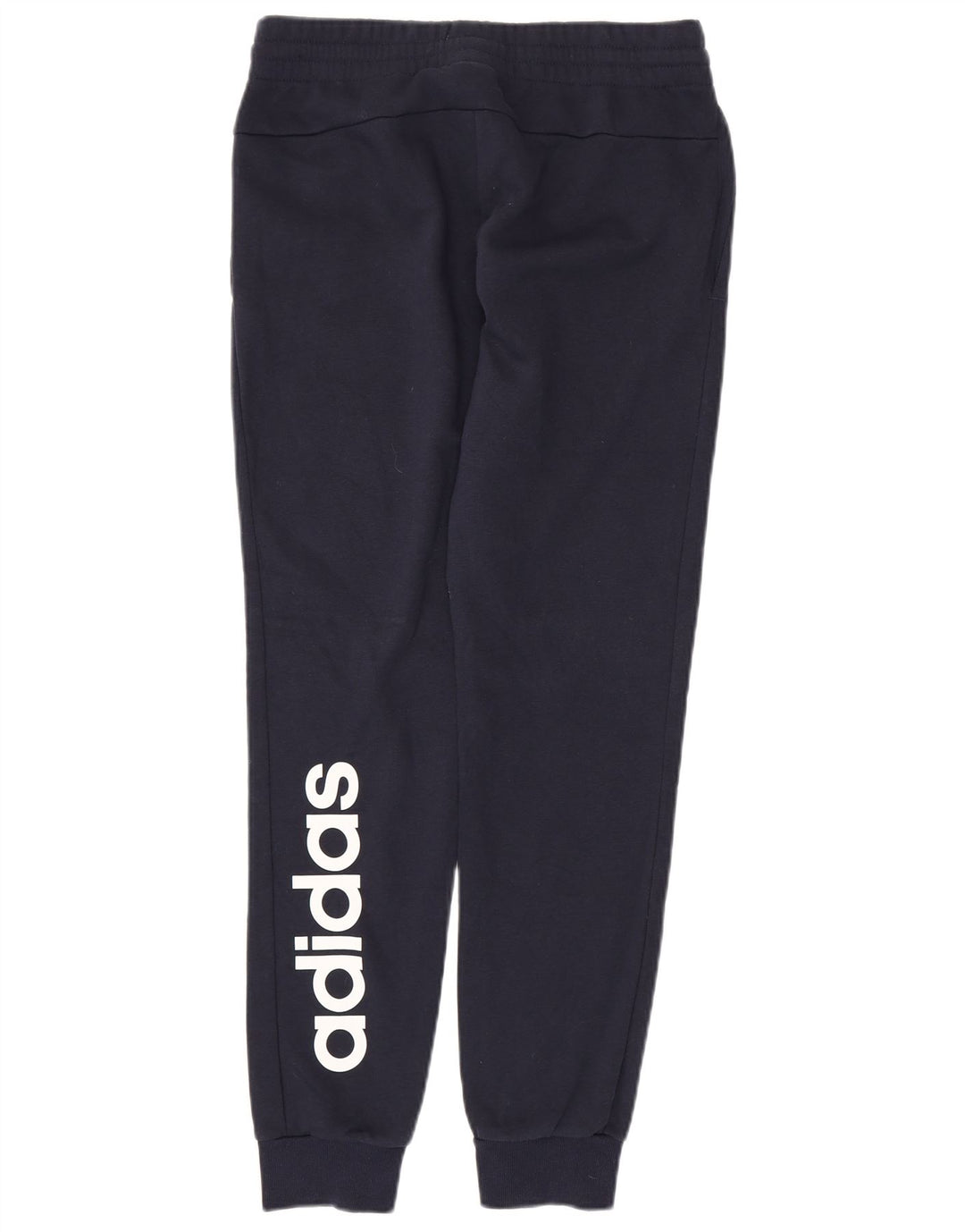 ADIDAS Womens Tracksuit Trousers Joggers UK 12/14 Medium  Navy Blue