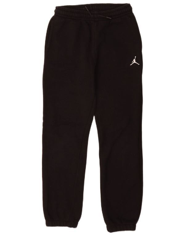 Jordan Boys Air Tracksuit Trousers Joggers 12-13 Years Large Black Cotton