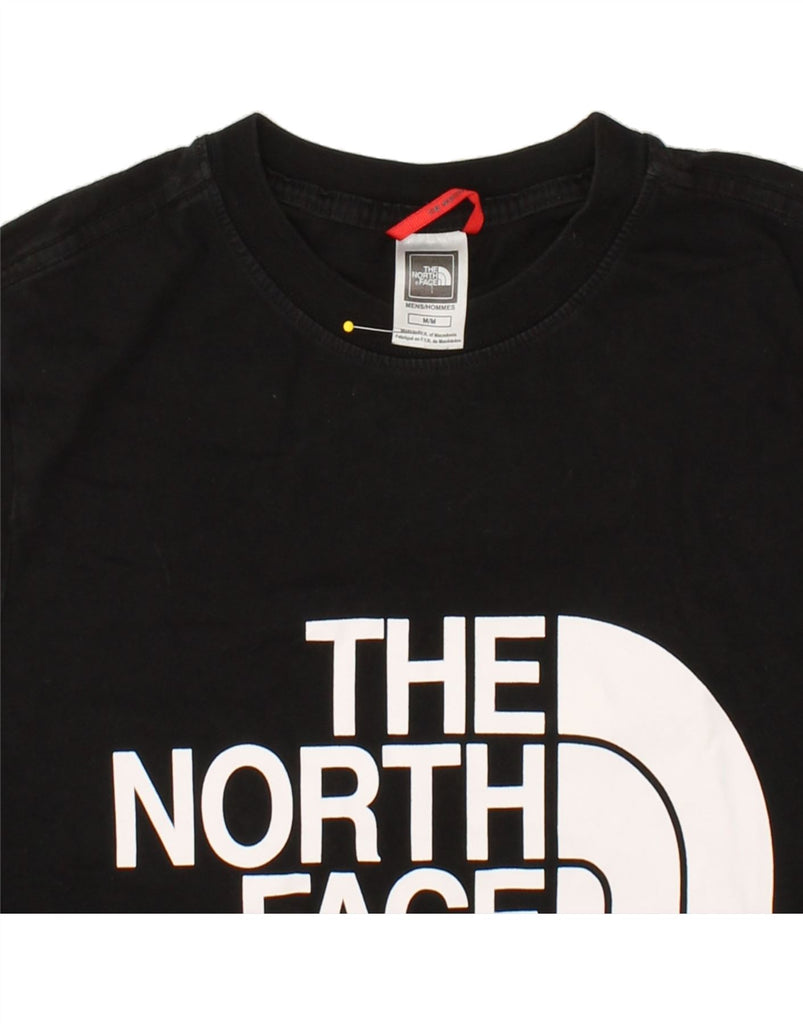 THE NORTH FACE Mens Graphic T-Shirt Top Medium Black Cotton Vintage The North Face and Second-Hand The North Face from Messina Hembry 