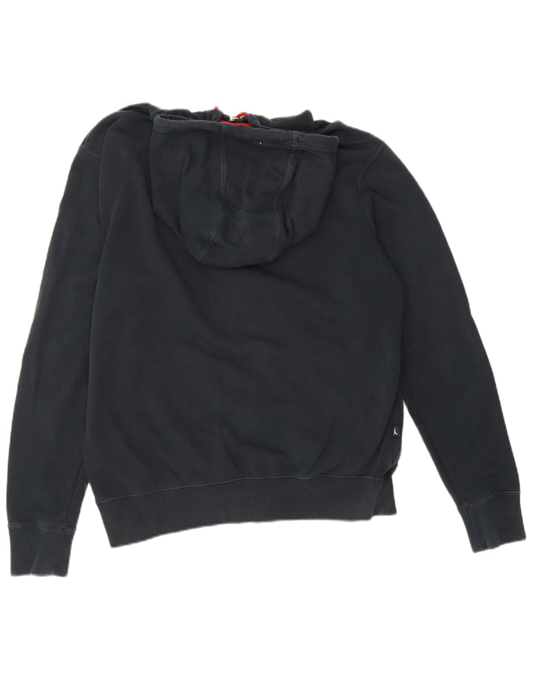 Jordan Mens Zip Hoodie Sweater Medium Navy Blue Cotton