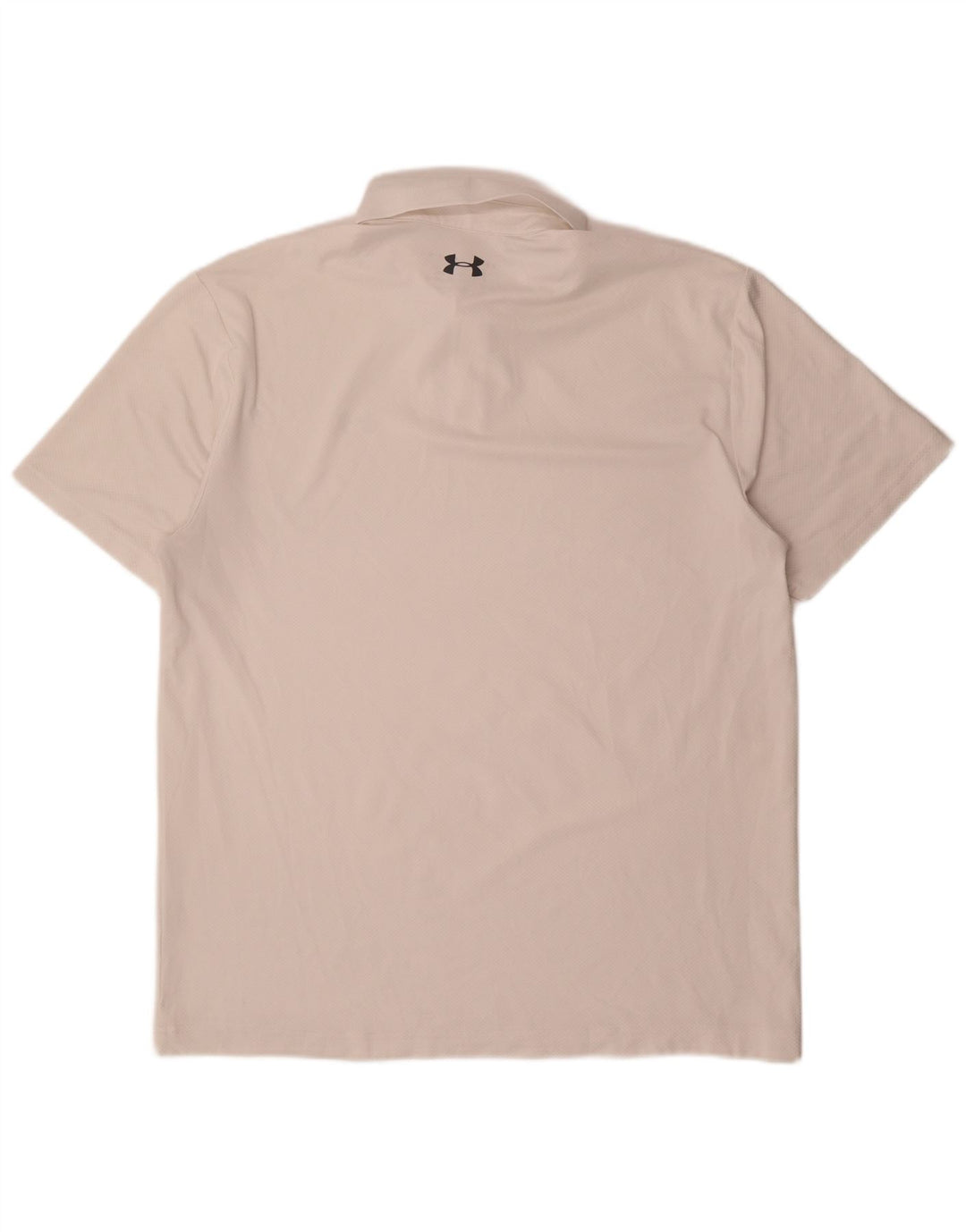 Under Armour Mens Polo Shirt Large White