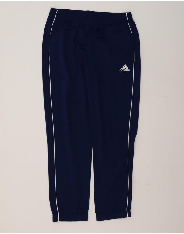 Adidas Mens Tracksuit Trousers Joggers XL Navy Blue Polyester