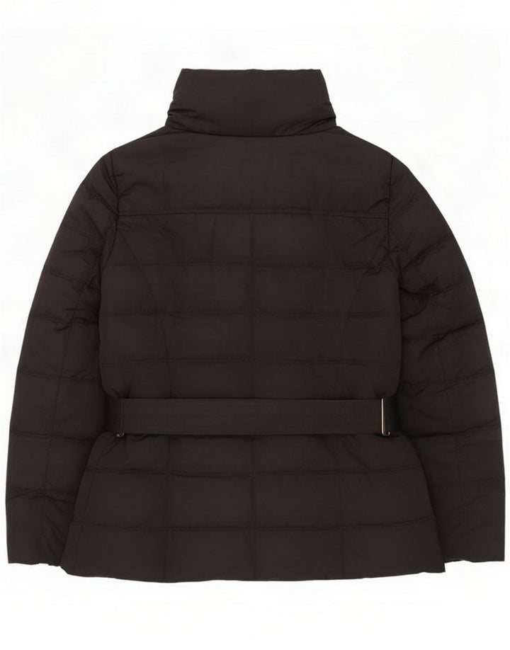 Zara Womens Padded Jacket UK 18 XL Black Polyester