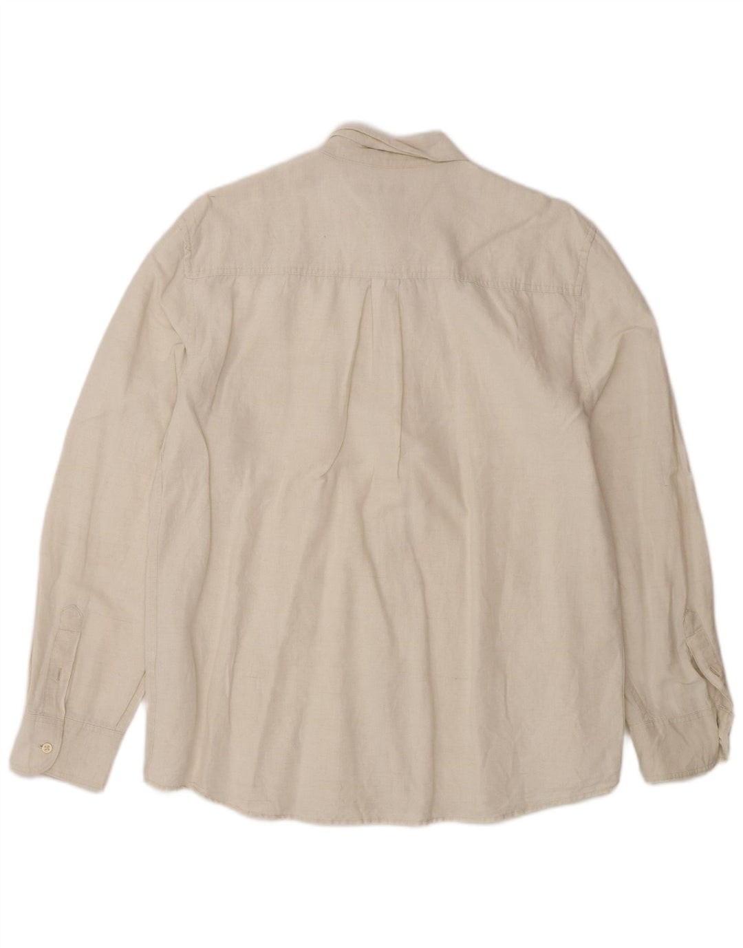 Zara Mens Shirt Large White Cotton