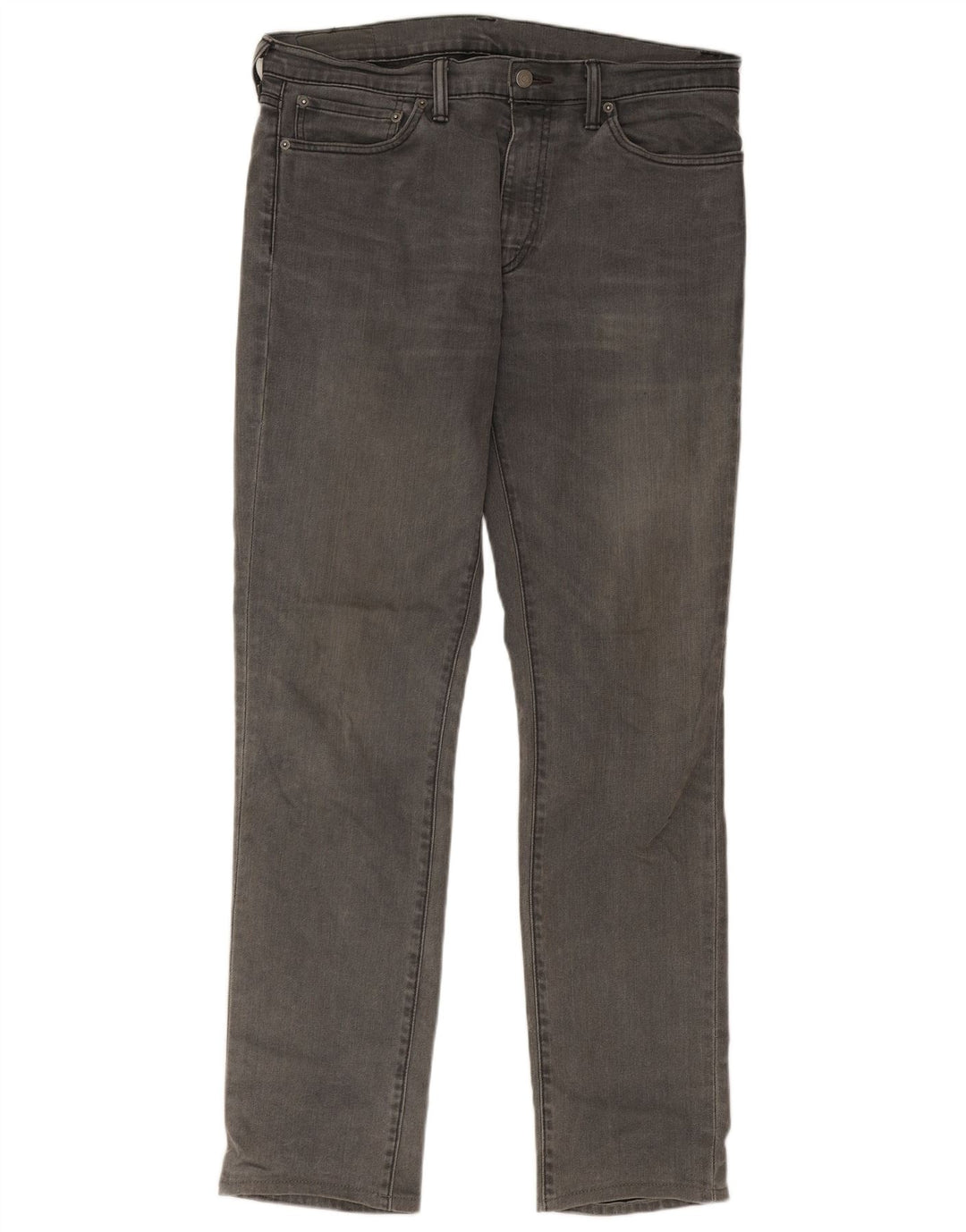 Levi's Mens 511 Slim Jeans W36 L34 Grey Cotton