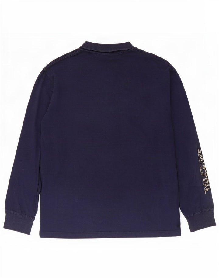 Murphy & Nye Mens Sailmakers Graphic Top Long Sleeve Medium Navy Blue