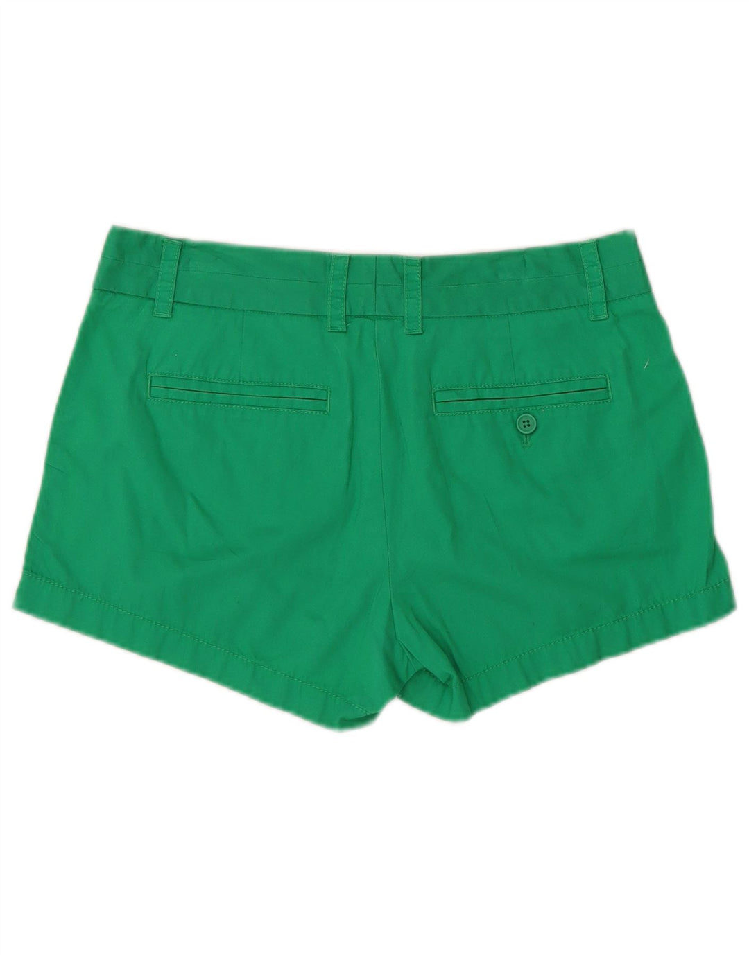 J. Crew Womens Chino Shorts US 4 Small W32  Green Cotton