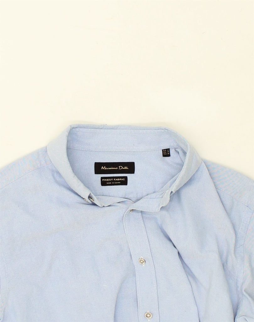 MASSIMO DUTTI Mens Shirt Medium Blue | Vintage Massimo Dutti | Thrift | Second-Hand Massimo Dutti | Used Clothing | Messina Hembry 