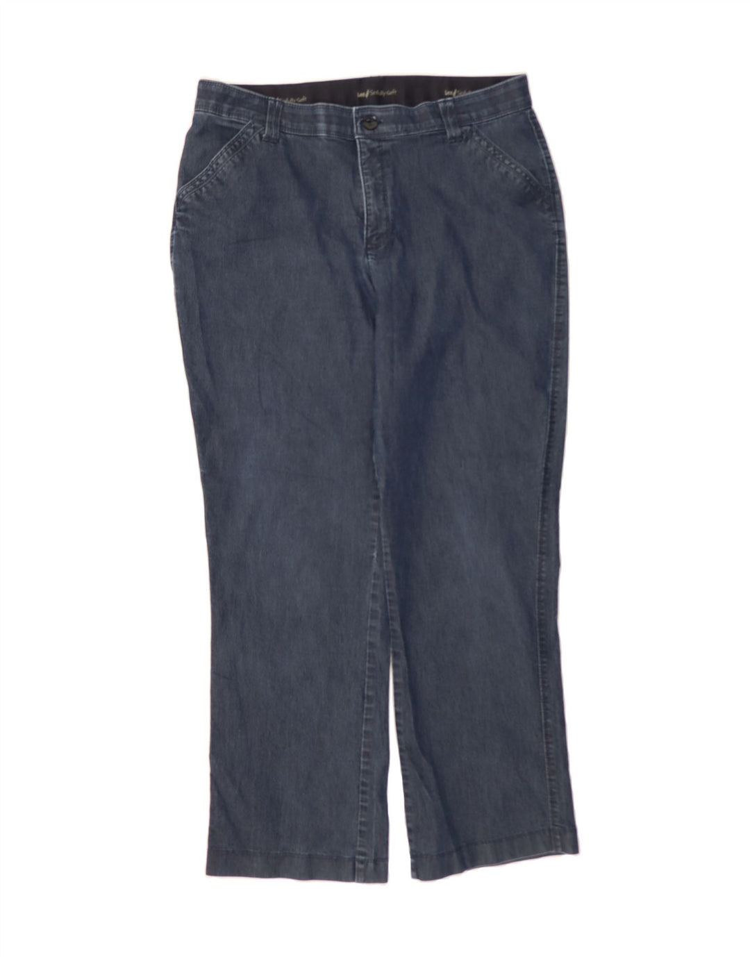 LEE Womens Bootcut Jeans W36 L31 Navy Blue Vintage Lee and Second-Hand Lee from Messina Hembry 