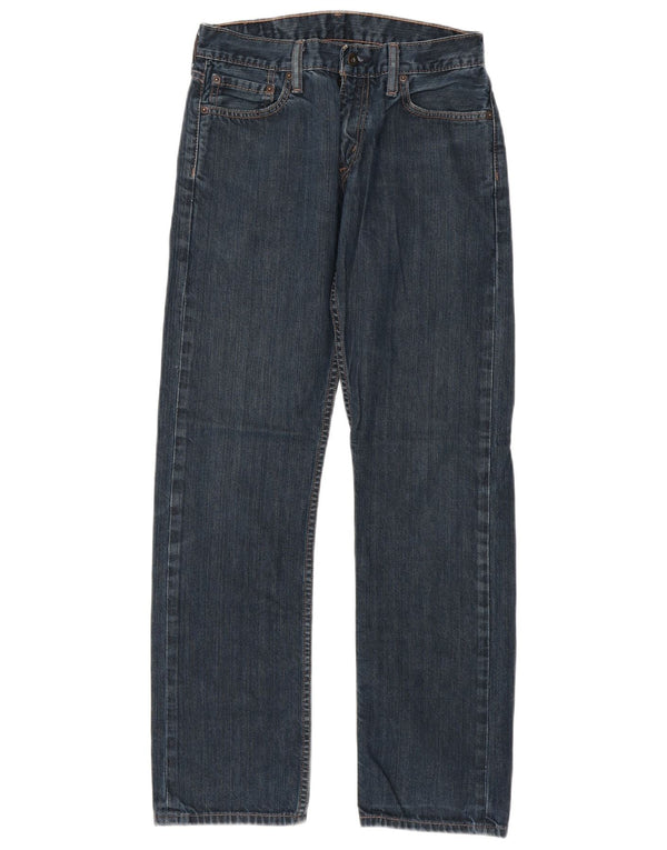 Levi's Mens 514 Straight Slim Jeans W29 L32 Blue Cotton