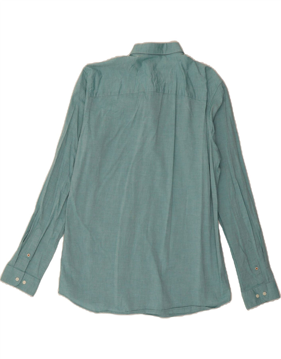 JACK & JONES Mens Slim Shirt XL Blue Cotton Vintage Jack & Jones and Second-Hand Jack & Jones from Messina Hembry 