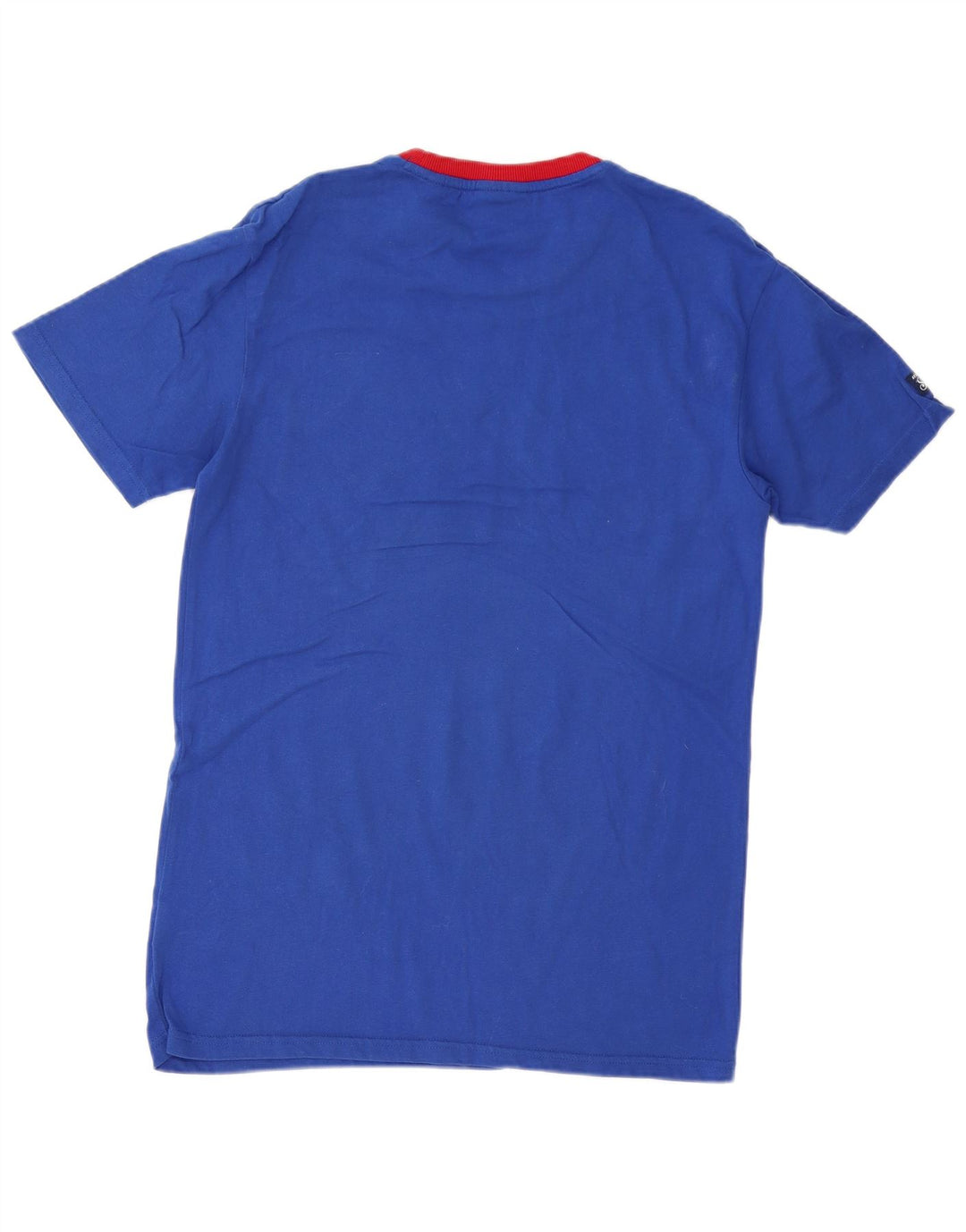 Superdry Mens Graphic T-Shirt Top Small Blue Cotton