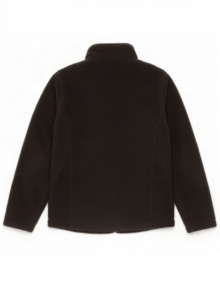 The North Face Girls Fleece Jacket 14-15 Years Large Black Polyester