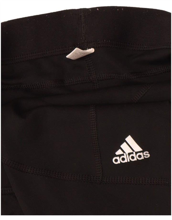 Adidas Womens Climalite Leggings UK 8 Small  Black