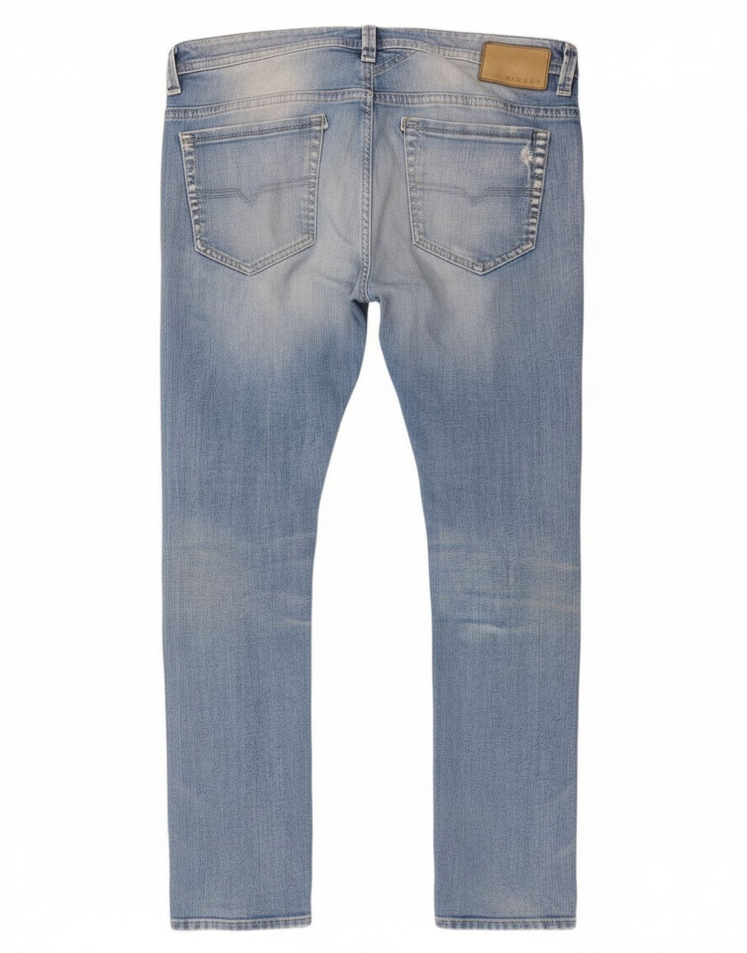 Diesel Mens Thavar Slim Jeans W34 L32 Blue Cotton