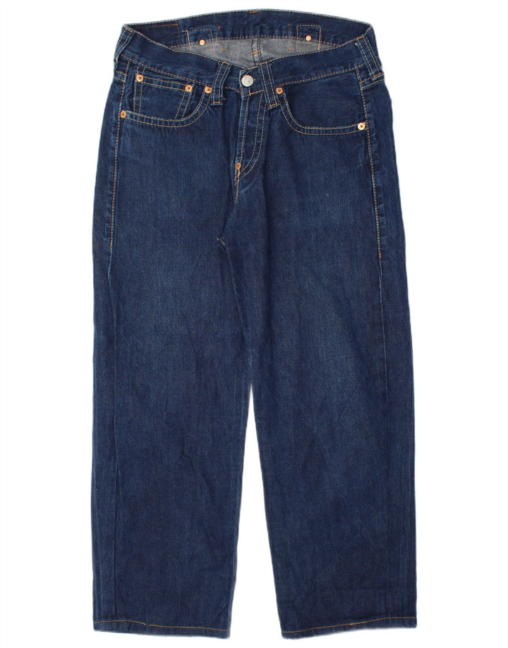Levi's Mens 902 Straight Jeans W32 L28 Blue Cotton