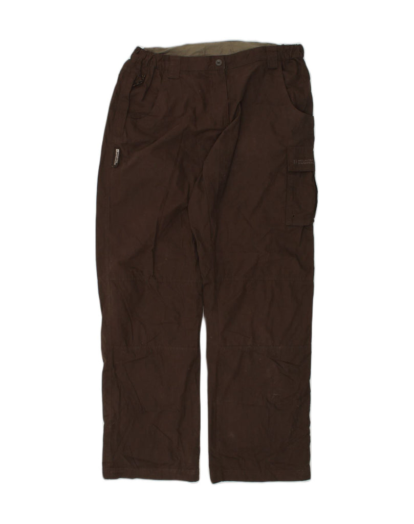 MOUNTAIN WAREHOUSE Womens Cargo Trousers UK 14 Large W32 L30  Brown | Vintage Mountain Warehouse | Thrift | Second-Hand Mountain Warehouse | Used Clothing | Messina Hembry 