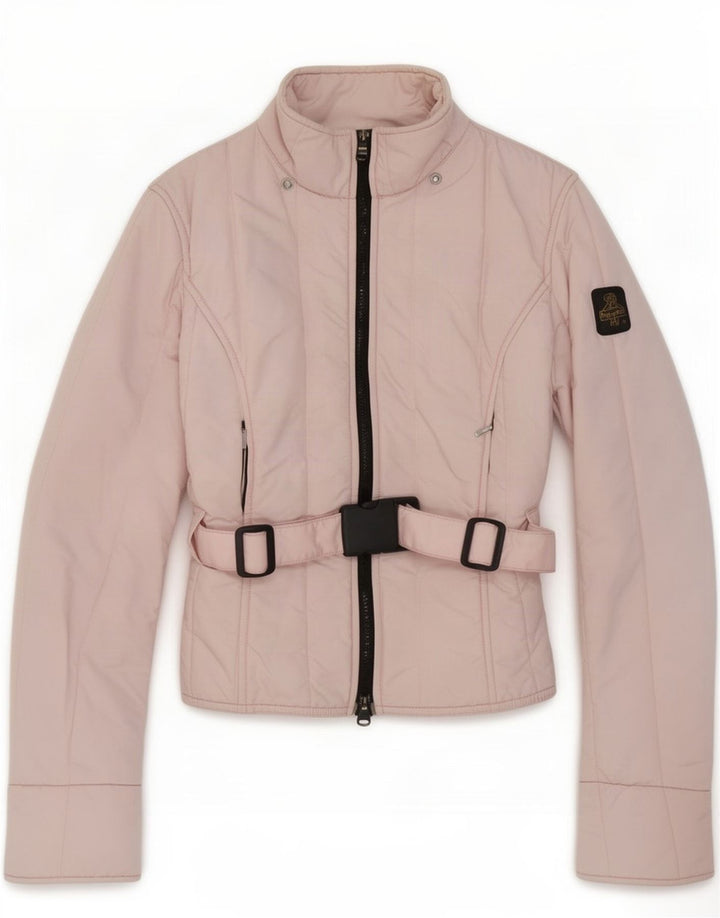 Refrigiwear Womens Rain Jacket UK 12 Medium Pink Polyamide