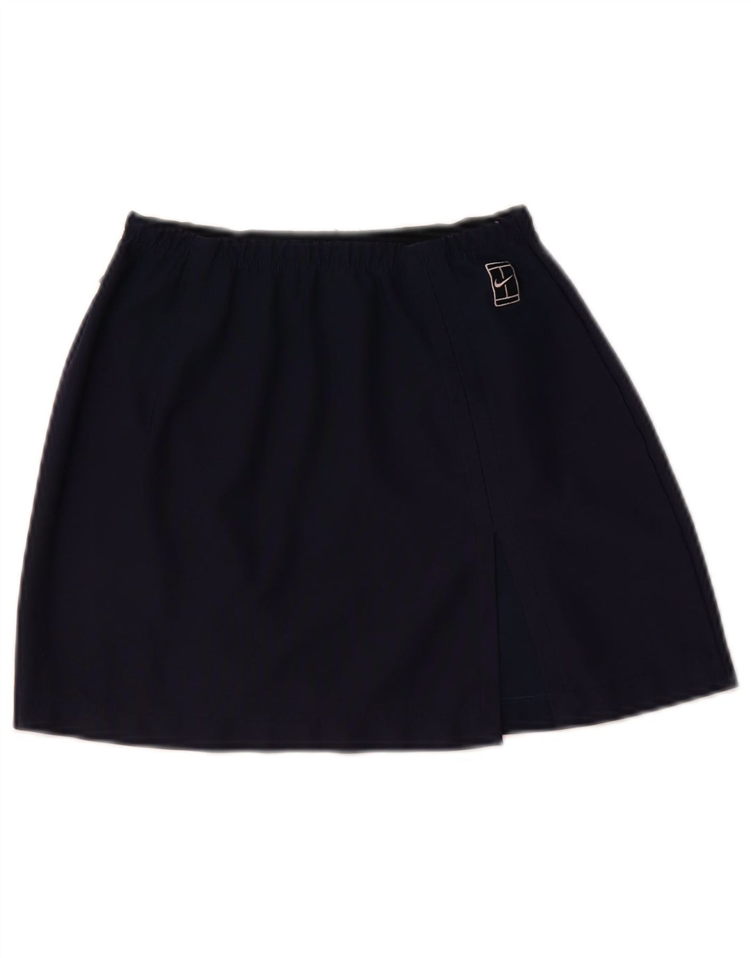 NIKE Womens Tennis Skirt US 4/6 Small Navy Blue Polyester
