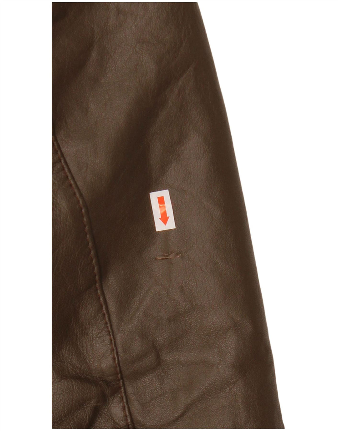 VINTAGE Mens Leather Jacket UK 38 Medium Brown Leather