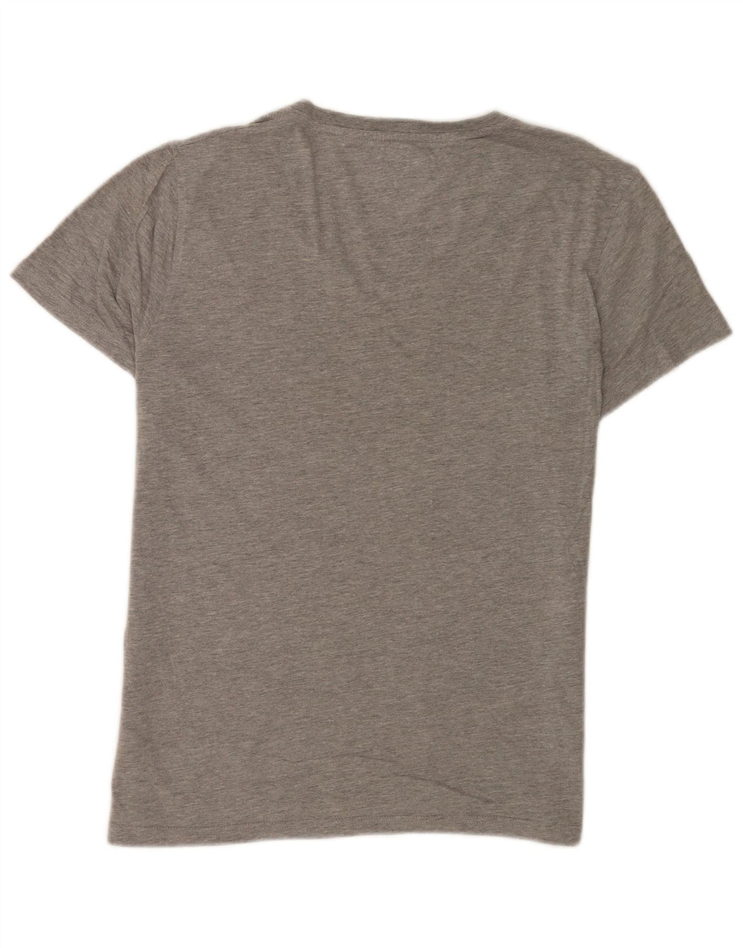 Tommy Hilfiger Mens T-Shirt Top Large Grey Flecked Cotton