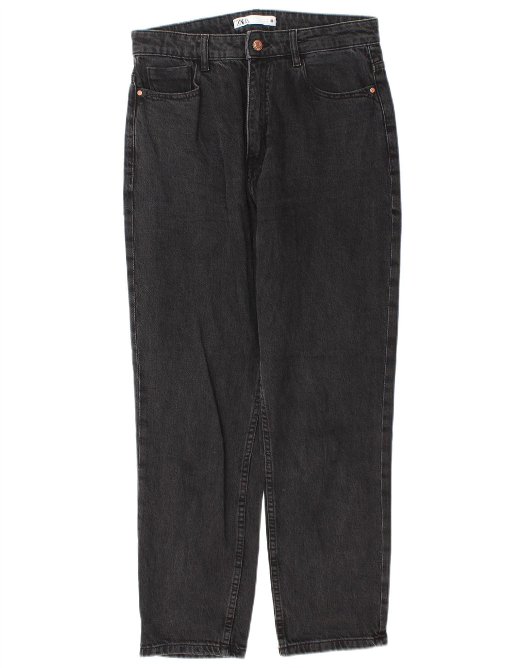 Zara Womens Tapered Jeans EU 40 Medium W30 L28 Grey