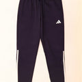 Adidas Mens Aeroready Tracksuit Trousers Large Navy Blue Polyester