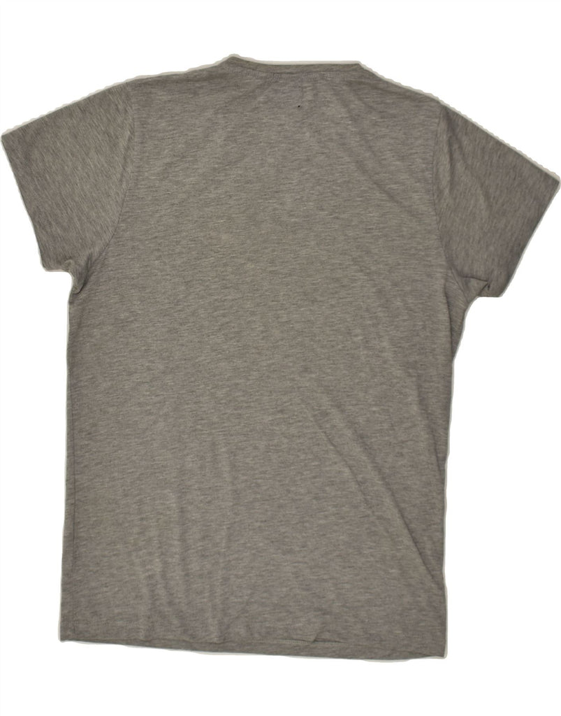 JACK & JONES Mens Graphic T-Shirt Top Medium Grey Cotton | Vintage Jack & Jones | Thrift | Second-Hand Jack & Jones | Used Clothing | Messina Hembry 