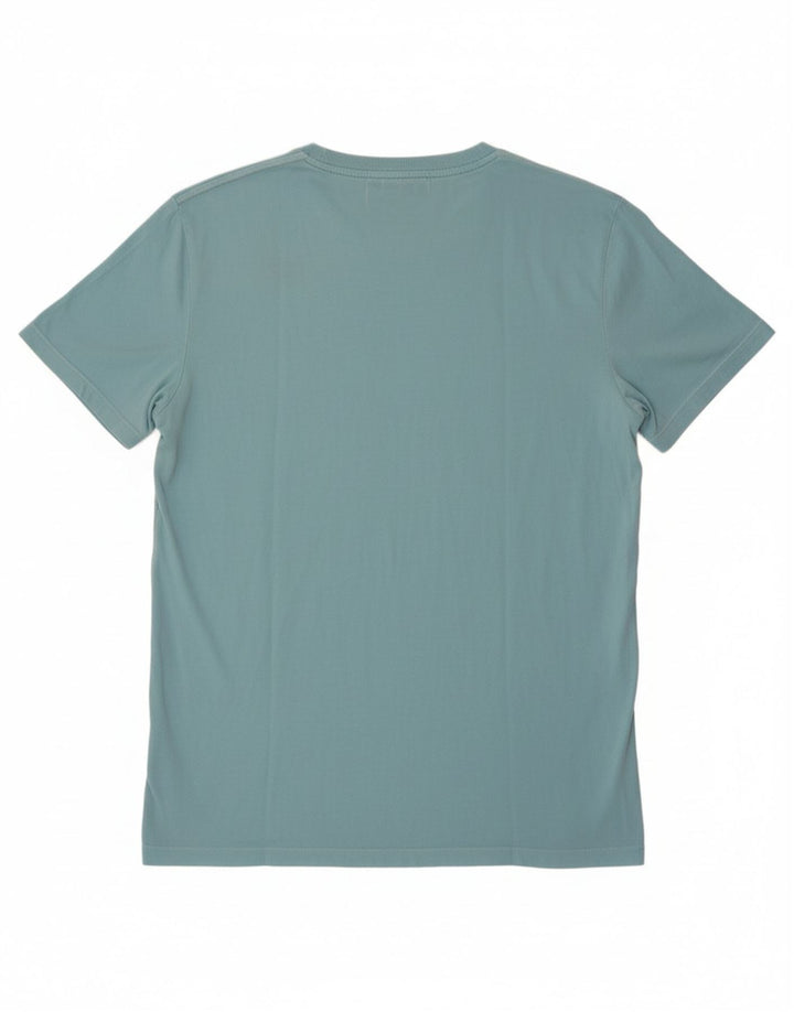 SUPERDRY Mens T-Shirt Top 2XL Blue Cotton