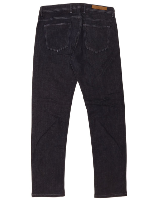 Massimo Dutti Mens Slim Jeans EU 40 Medium W31 L30 Navy Blue
