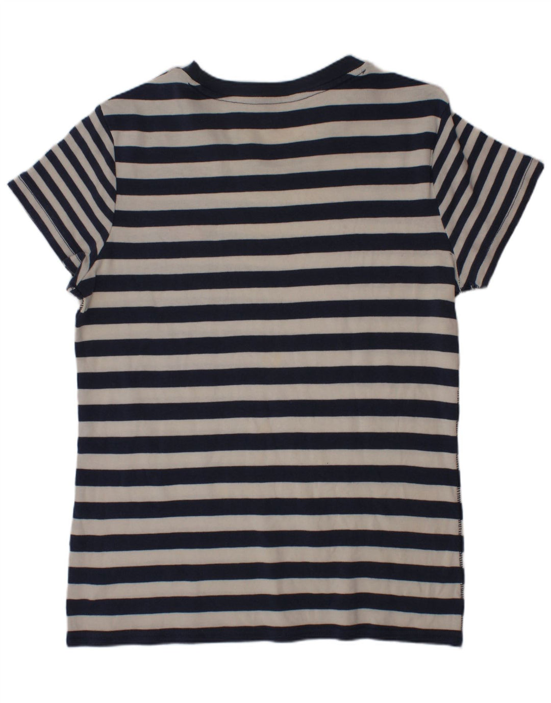 Nike Boys T-Shirt Top 12-13 Years Large Navy Blue Striped