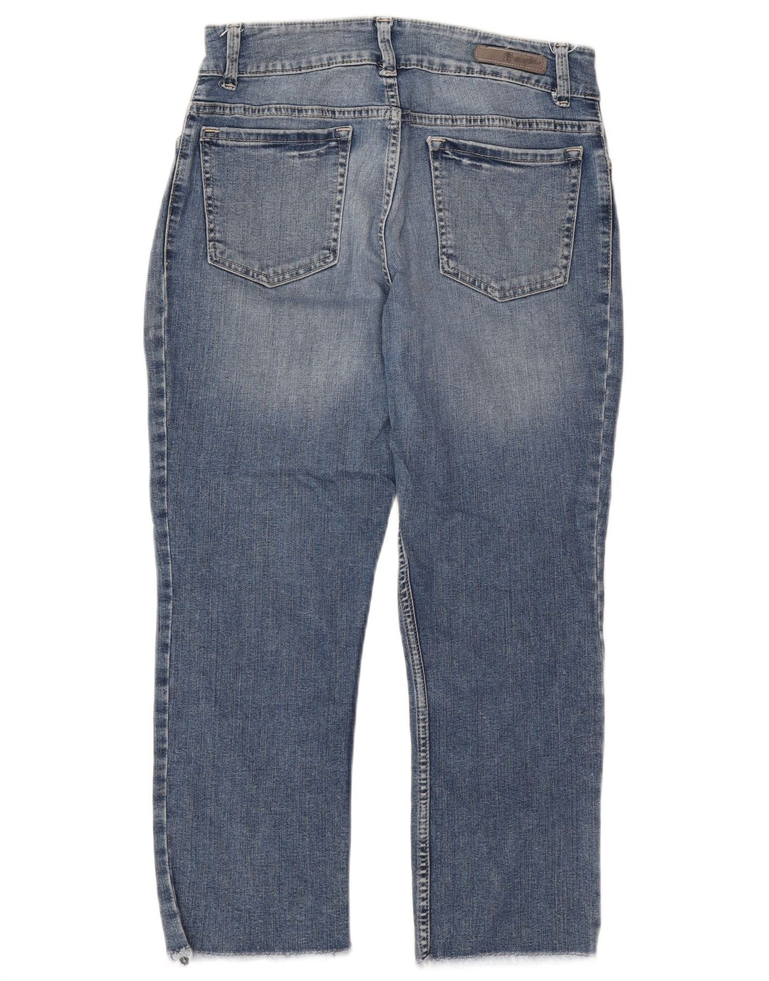 WRANGLER Womens Crop Skinny Jeans W28 L24 Blue