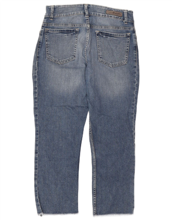 WRANGLER Womens Crop Skinny Jeans W28 L24 Blue