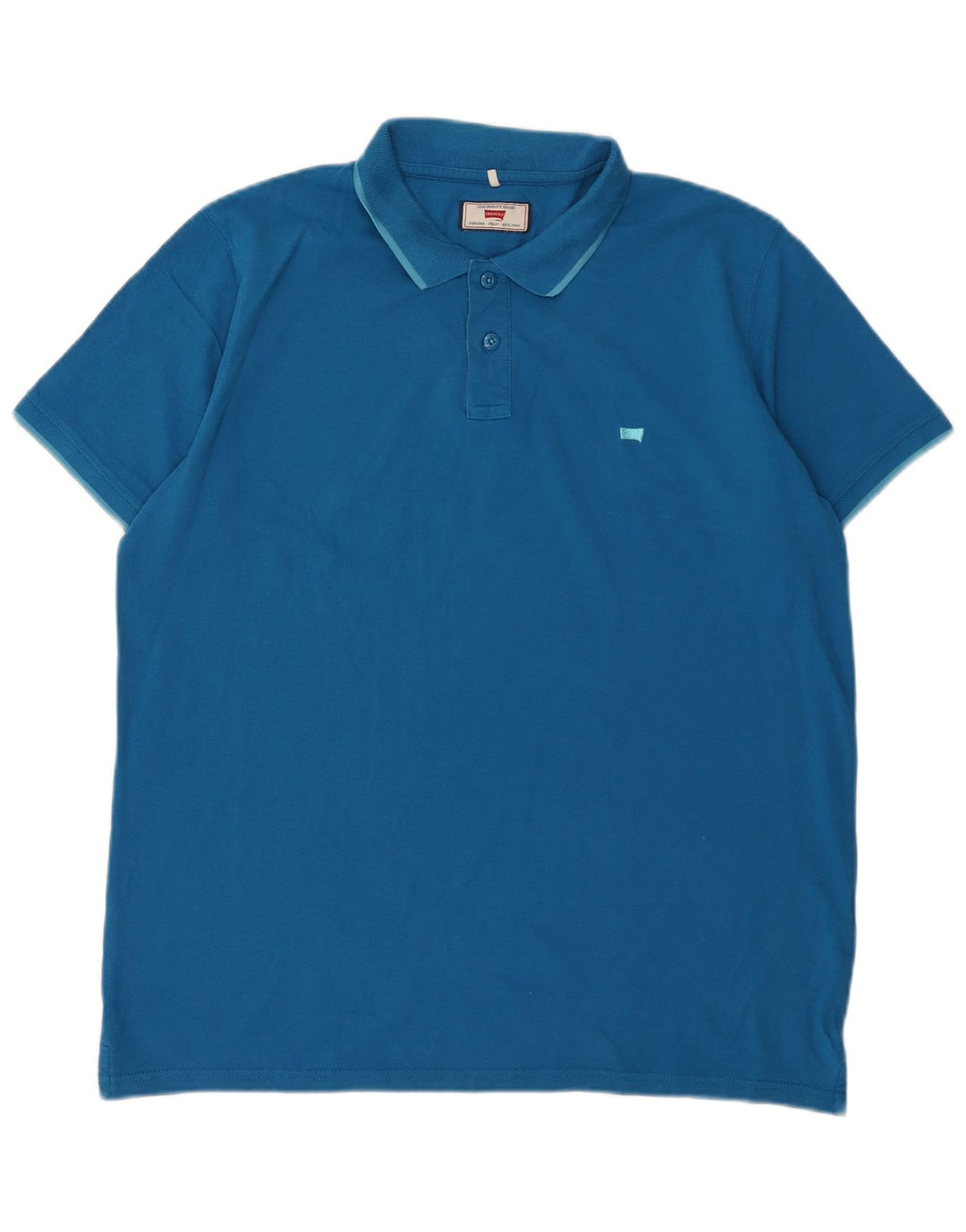 Carrera Mens Polo Shirt Large Blue