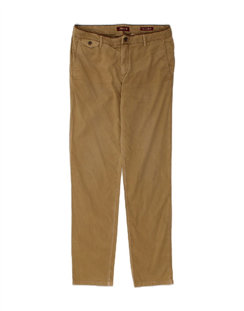 MARLBORO CLASSICS Mens Slim Fit Chino Trousers W38 L34 Brown Classic Vintage Marlboro Classics and Second-Hand Marlboro Classics from Messina Hembry 
