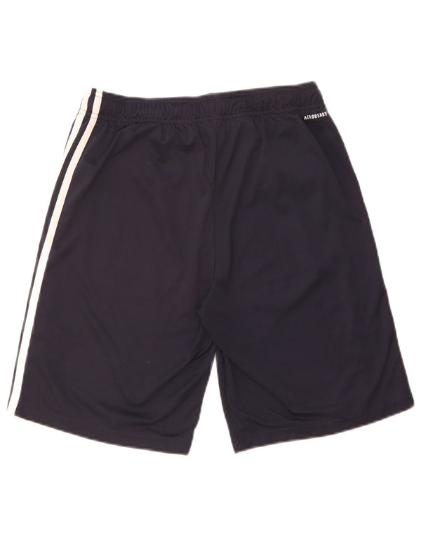 Adidas Boys Aeroready Sport Shorts 15-16 Years  Navy Blue Polyester