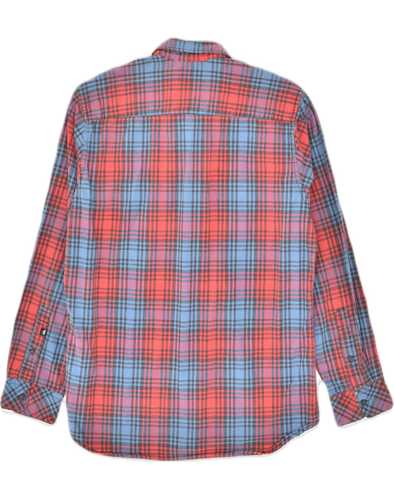 QUIKSILVER Mens Flannel Shirt Small Red Check Cotton | Vintage Quiksilver | Thrift | Second-Hand Quiksilver | Used Clothing | Messina Hembry 