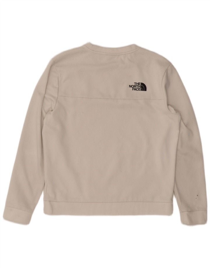 Tommy Hilfiger Mens Graphic Sweatshirt Jumper Medium White Colourblock