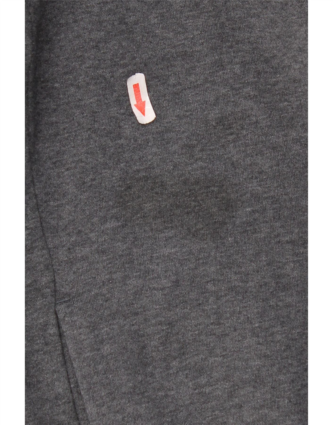 Adidas Mens Zip Hoodie Sweater Large Grey Cotton
